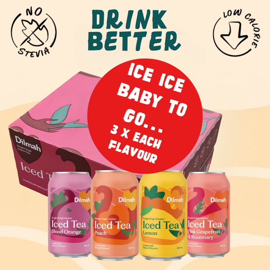 Mixed only Ice Ice Tea Baby Dilmah Ice Ice Baby 24 Pack