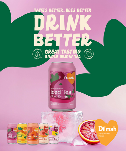 Dilmah Natural Iced Tea Blood Orange