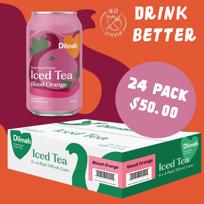 Dilmah Natural Iced Tea Blood Orange