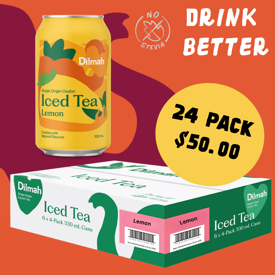 Dilmah Natural Iced Tea Lemon 24 Pack