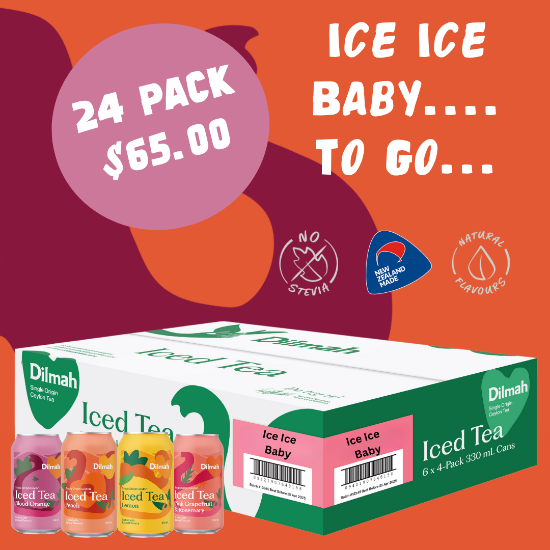 Mixed only Ice Ice Tea Baby Dilmah Ice Ice Baby 24 Pack