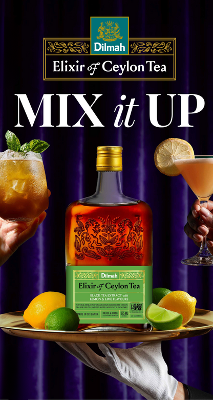 Dilmah Natural Tea Extract Lemon & Lime 375ml