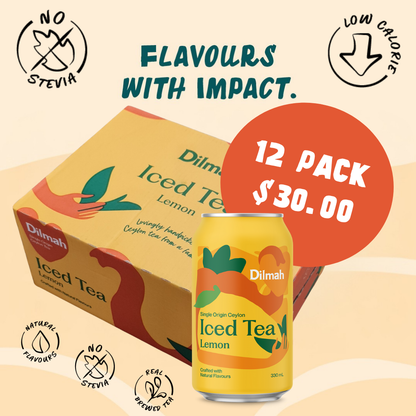 Dilmah Natural Iced Tea Lemon 24 Pack