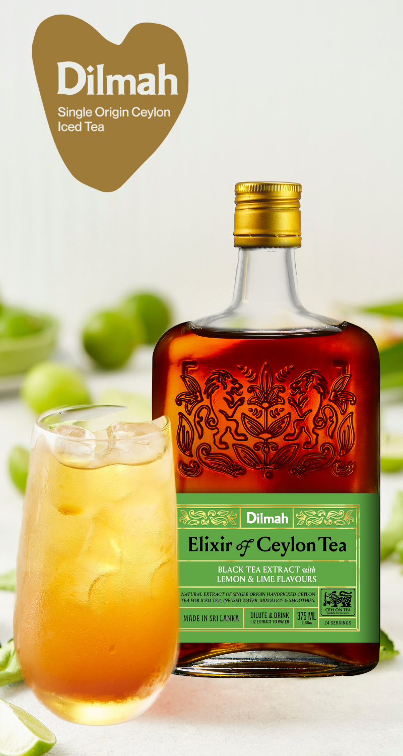 Dilmah Natural Tea Extract Lemon & Lime 375ml
