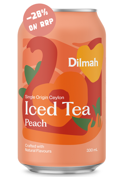 Dilmah Natural Iced Tea Peach 12 Pack
